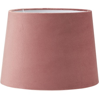 Aksamitny abażur Sofia Studio Pink różowy
